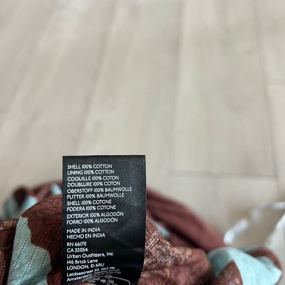 Free people Abercrombie & Fitch Flutter Sleeve Midi Dress size M - Picture 5 of 8